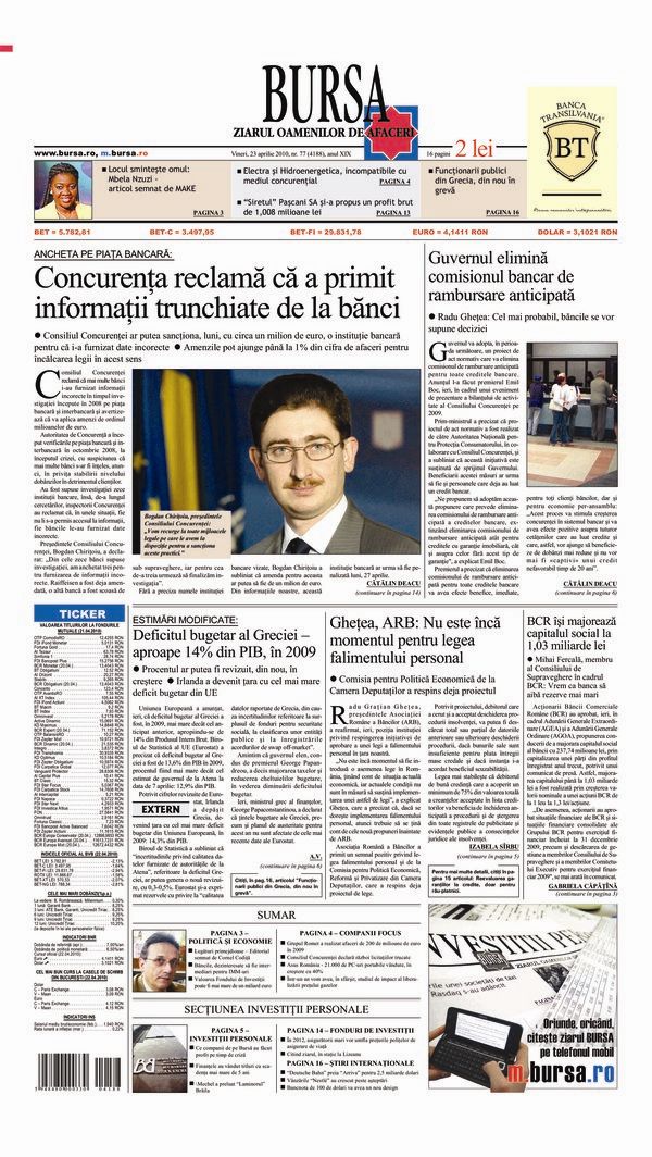 Ediţia din 01.05.2025