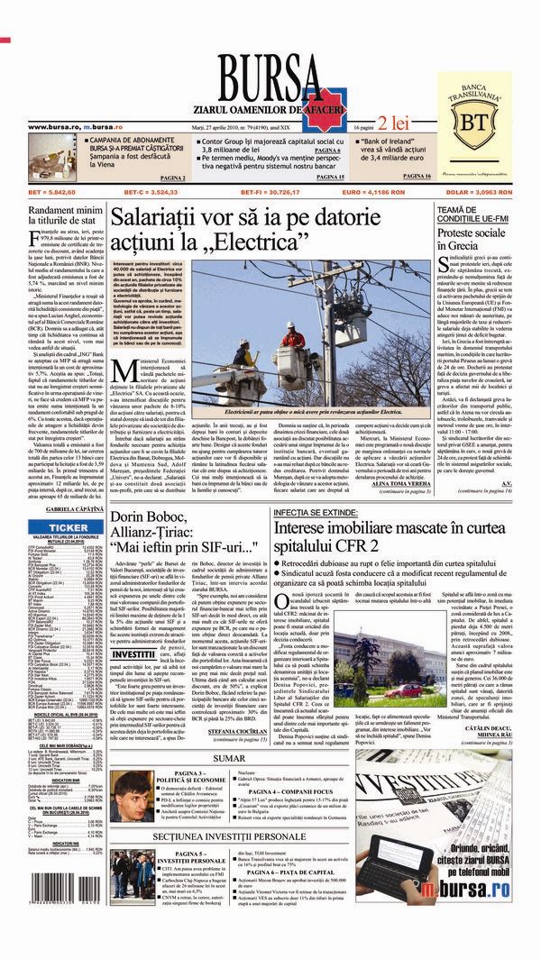 Ediţia din 01.05.2025