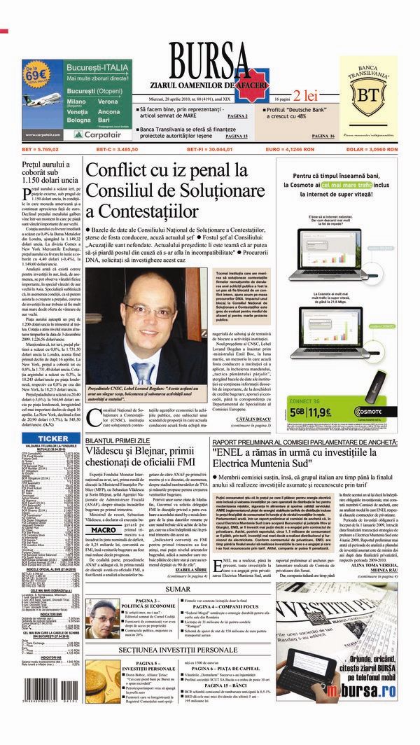 Ediţia din 01.05.2025