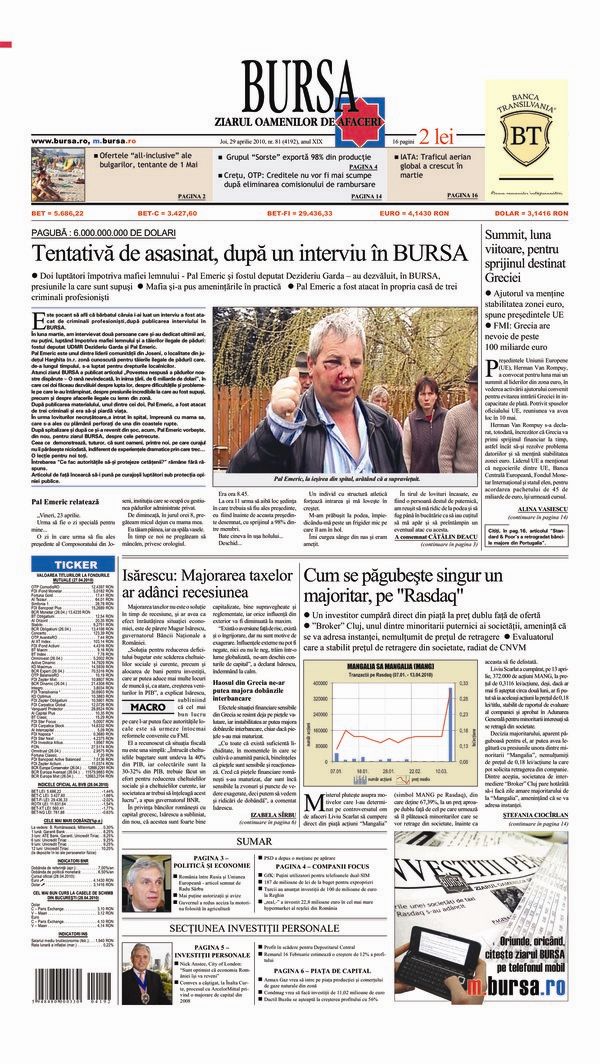 Ediţia din 01.05.2025