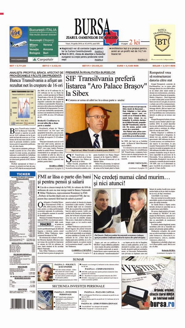 Ediţia din 01.05.2025