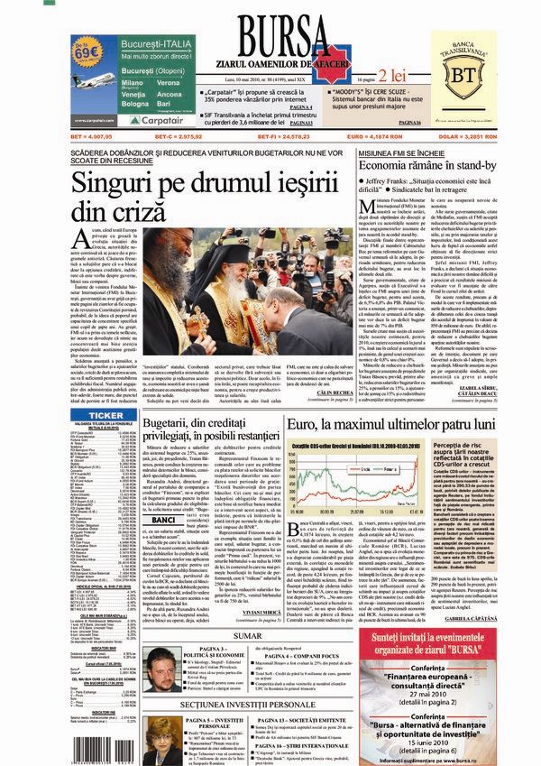 Ediţia din 30.04.2025