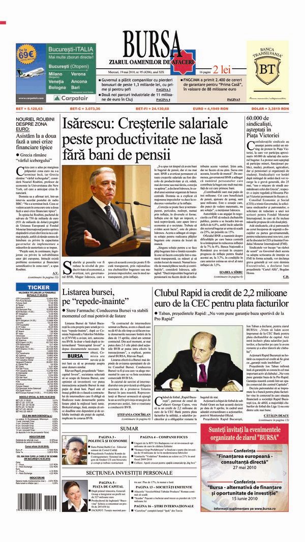 Ediţia din 19.05.2010
