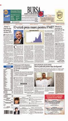 Prima pagină 25.05.2010