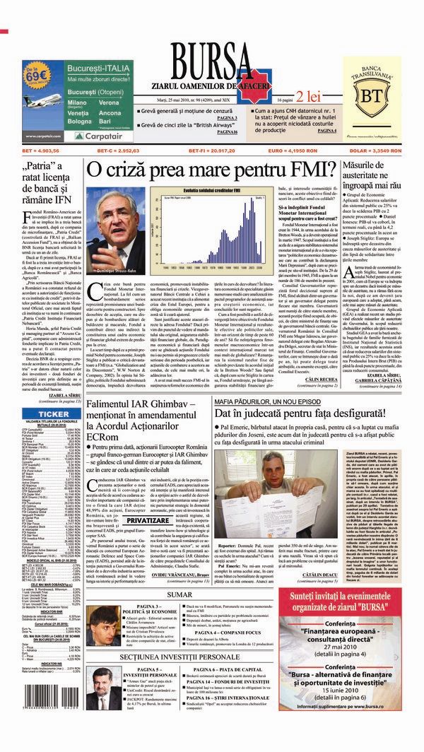 Ediţia din 25.05.2010