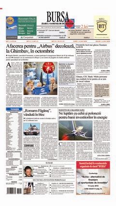 Prima pagină 31.05.2010