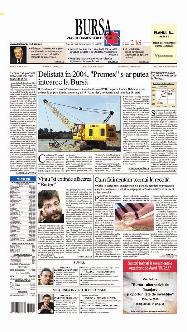 Ediţia din 01.05.2025