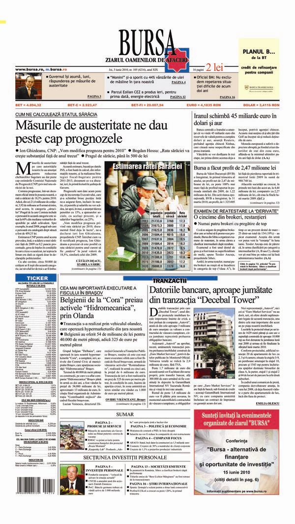 Ediţia din 01.05.2025