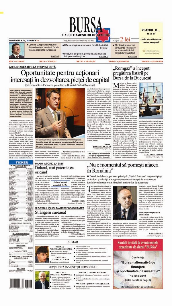 Ediţia din 01.05.2025