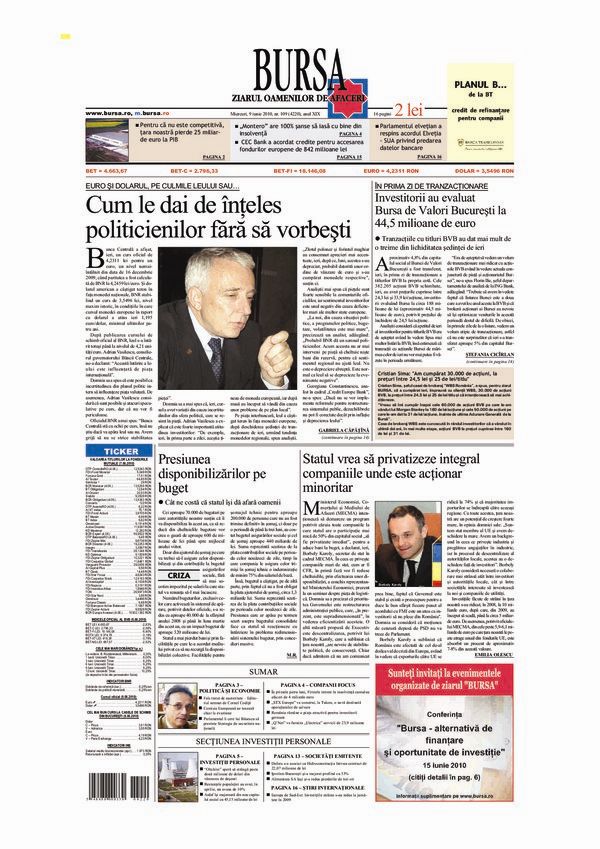 Ediţia din 01.05.2025