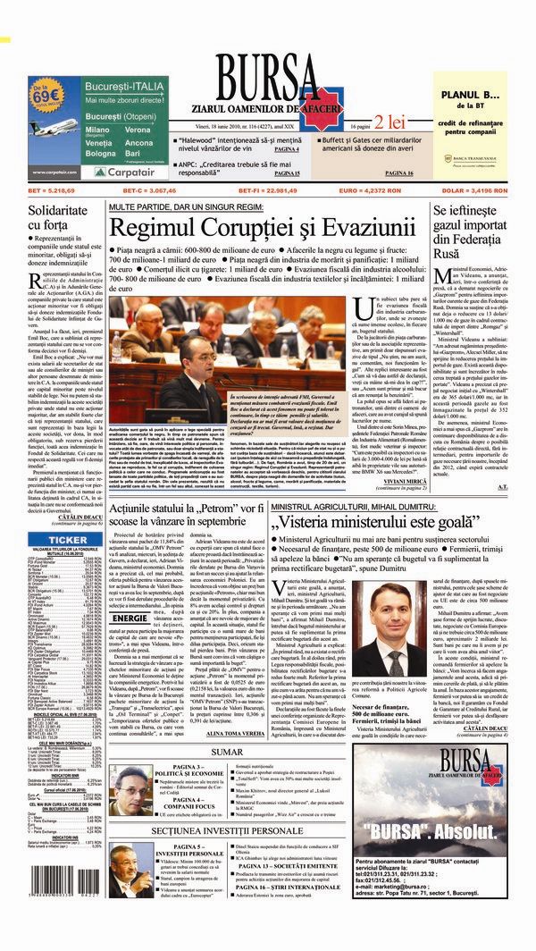 Ediţia din 17.07.2026