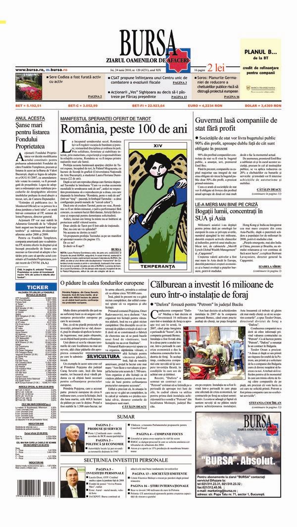Ediţia din 17.07.2026