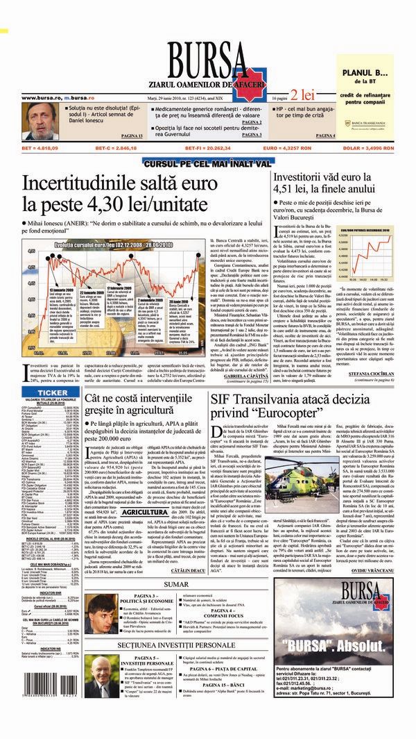 Ediţia din 01.05.2025