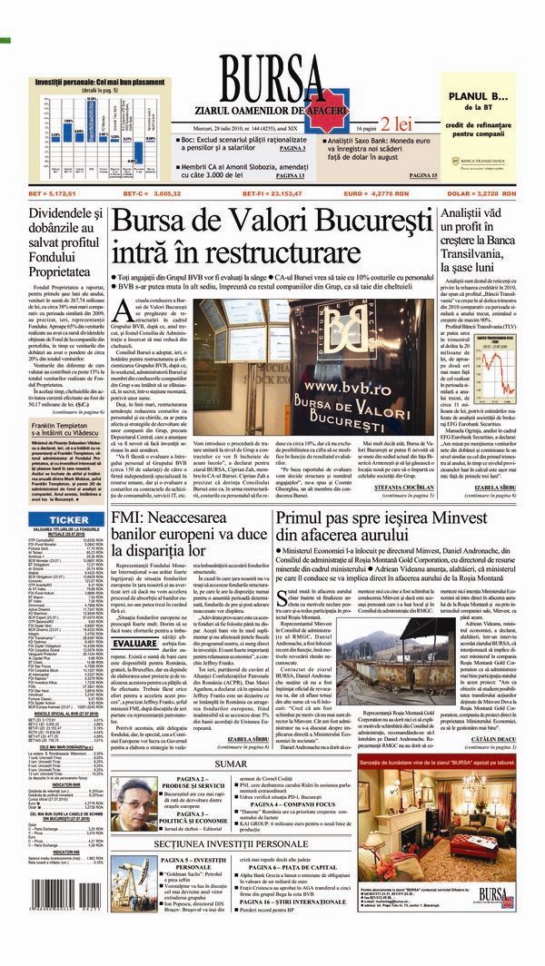 Ediţia din 21.07.2026