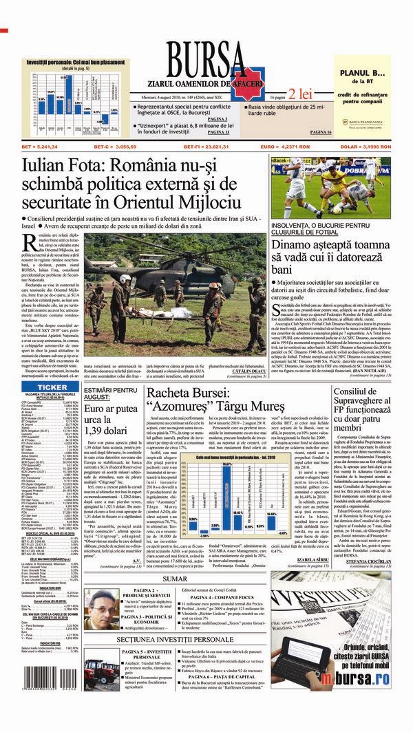 Ediţia din 30.04.2025
