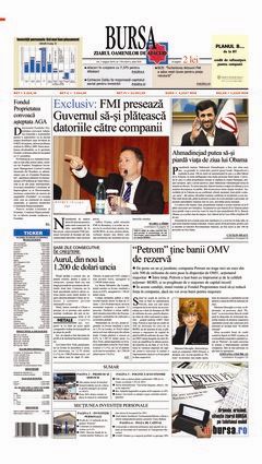 Prima pagină 05.08.2010
