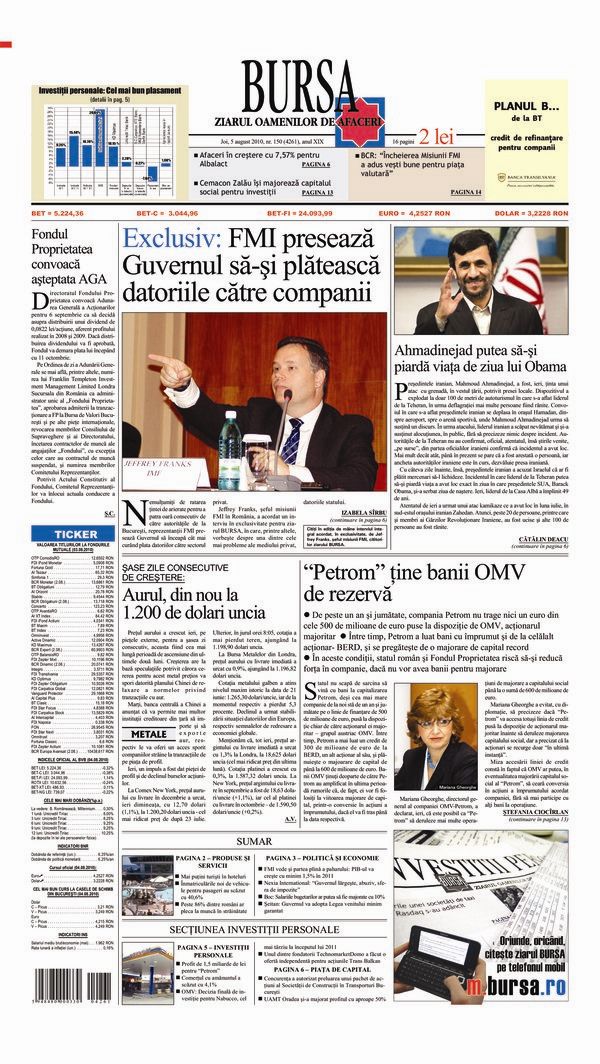 Ediţia din 28.07.2026