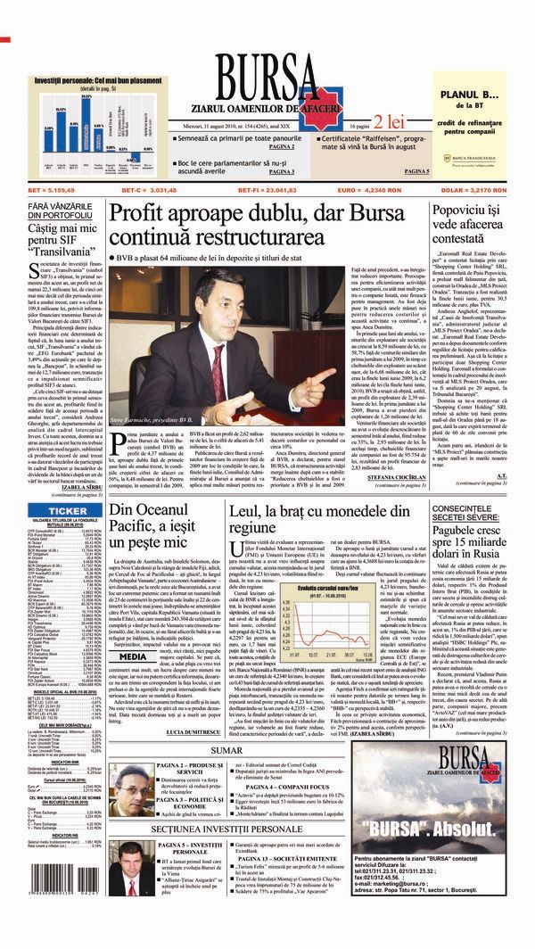 Ediţia din 22.07.2026