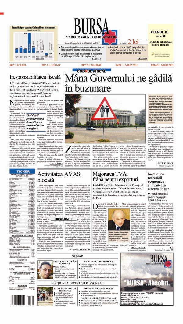 Ediţia din 17.07.2026