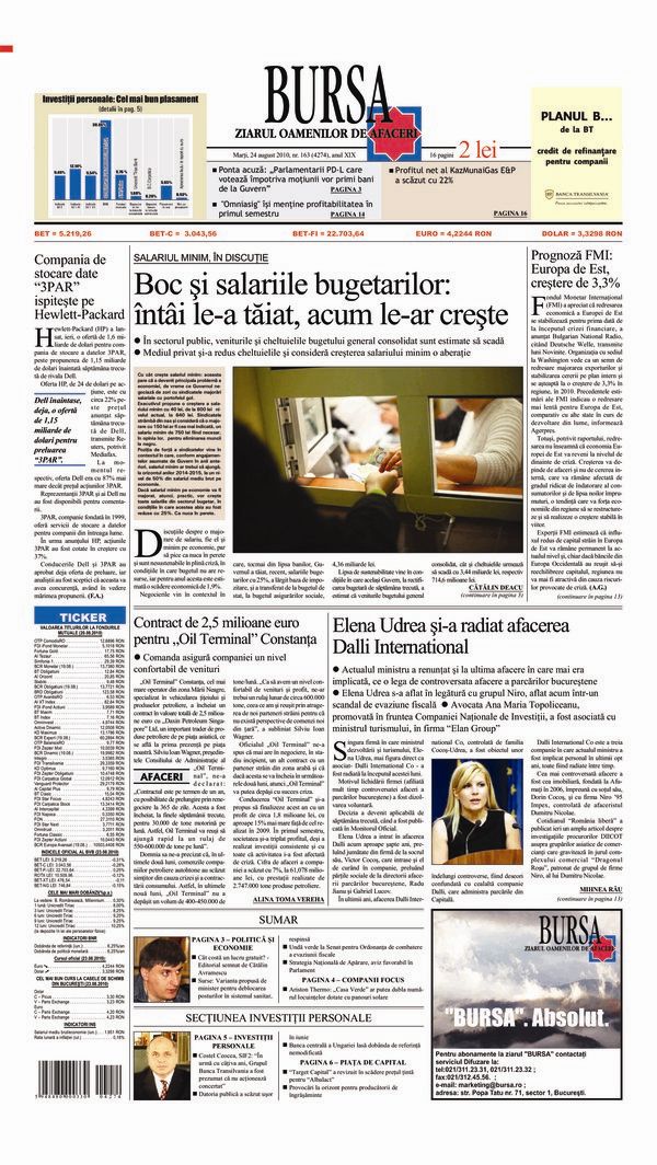 Ediţia din 24.08.2010