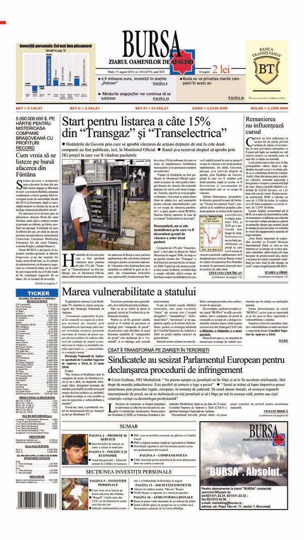 Ediţia din 24.07.2026