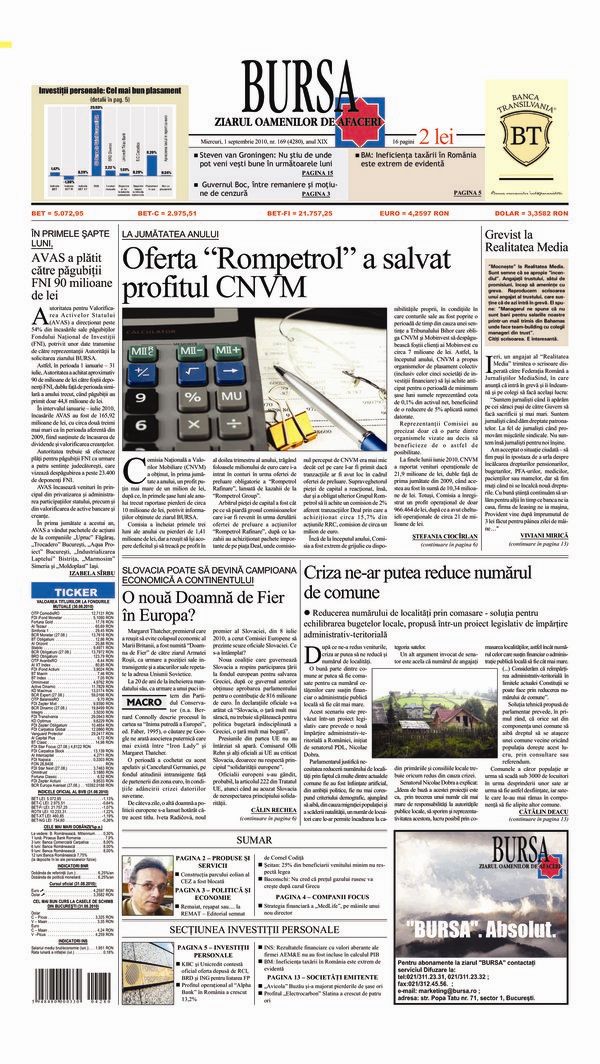 Ediţia din 01.05.2025