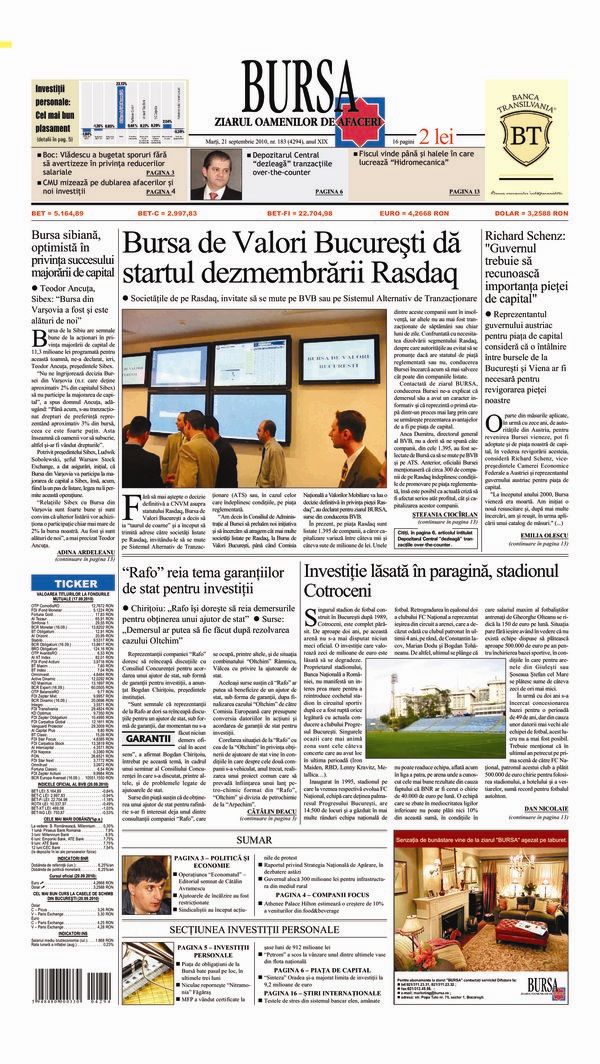 Ediţia din 01.05.2025