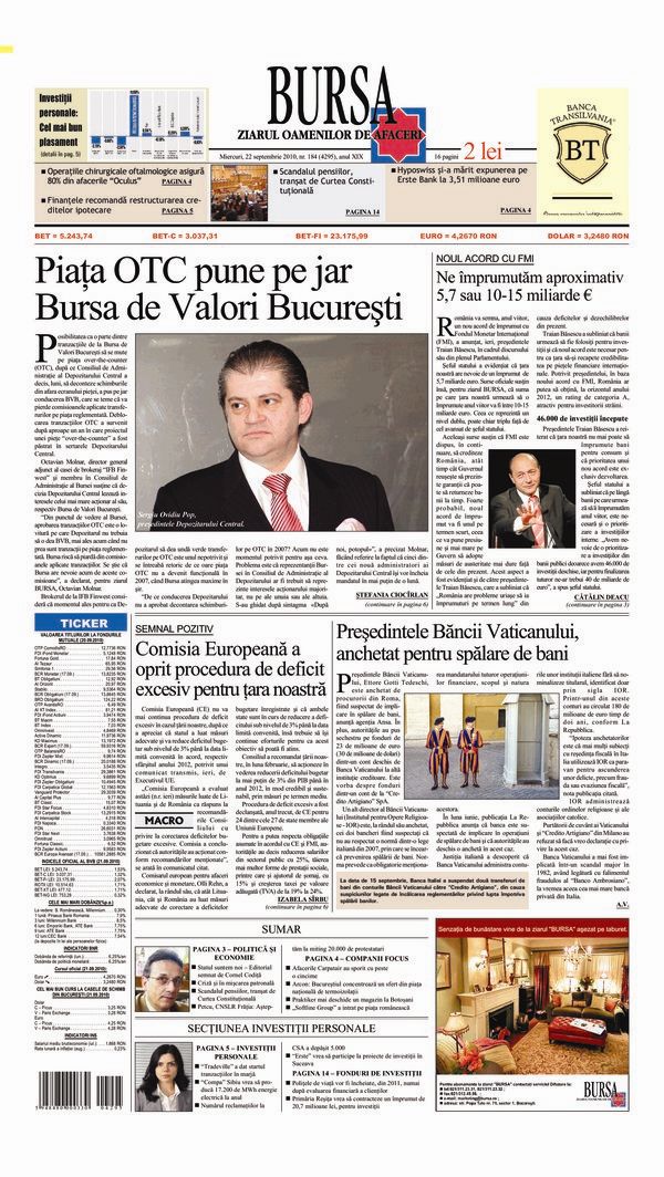 Ediţia din 01.05.2025