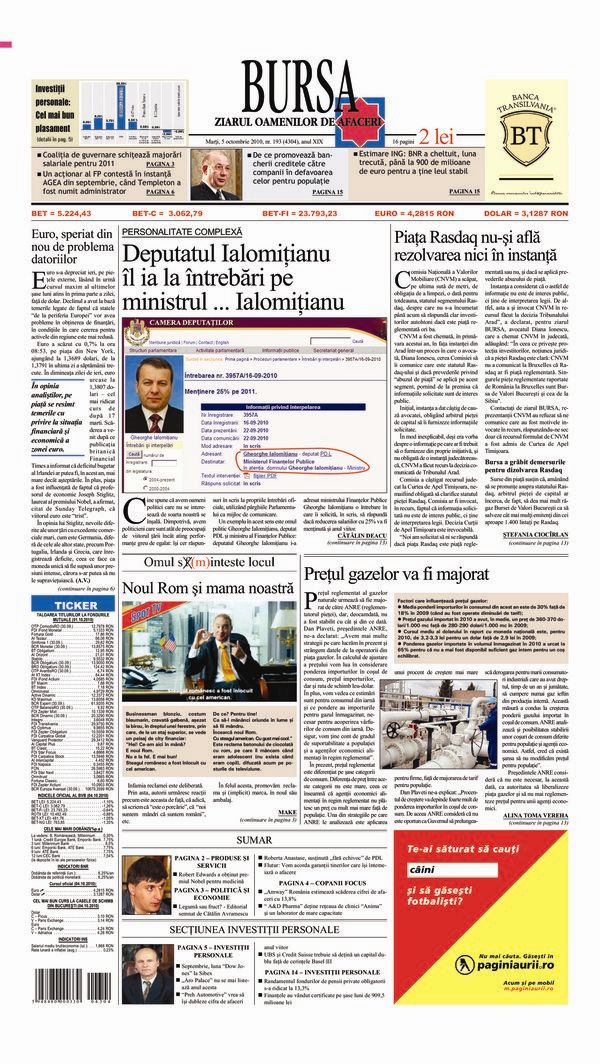 Ediţia din 01.05.2025