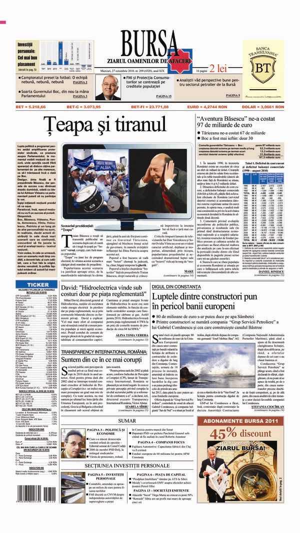 Ediţia din 27.10.2010