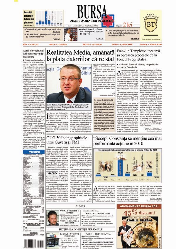 Ediţia din 30.04.2025
