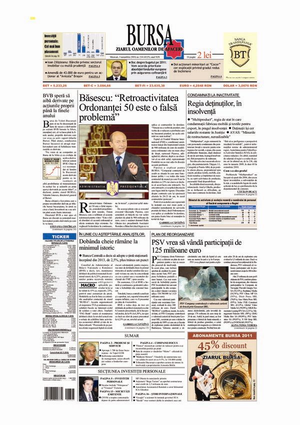 Ediţia din 29.07.2026