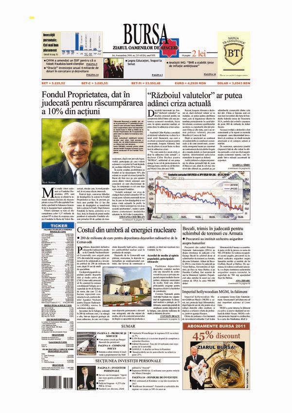 Ediţia din 29.07.2026