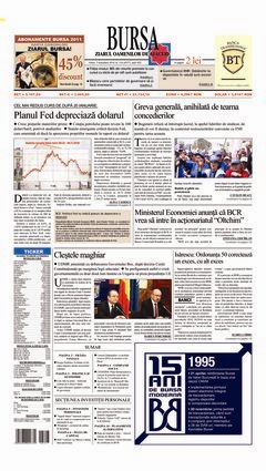 Prima pagină 05.11.2010