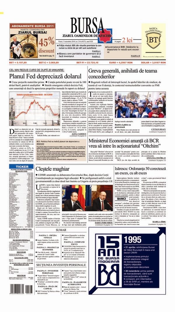 Ediţia din 30.04.2025