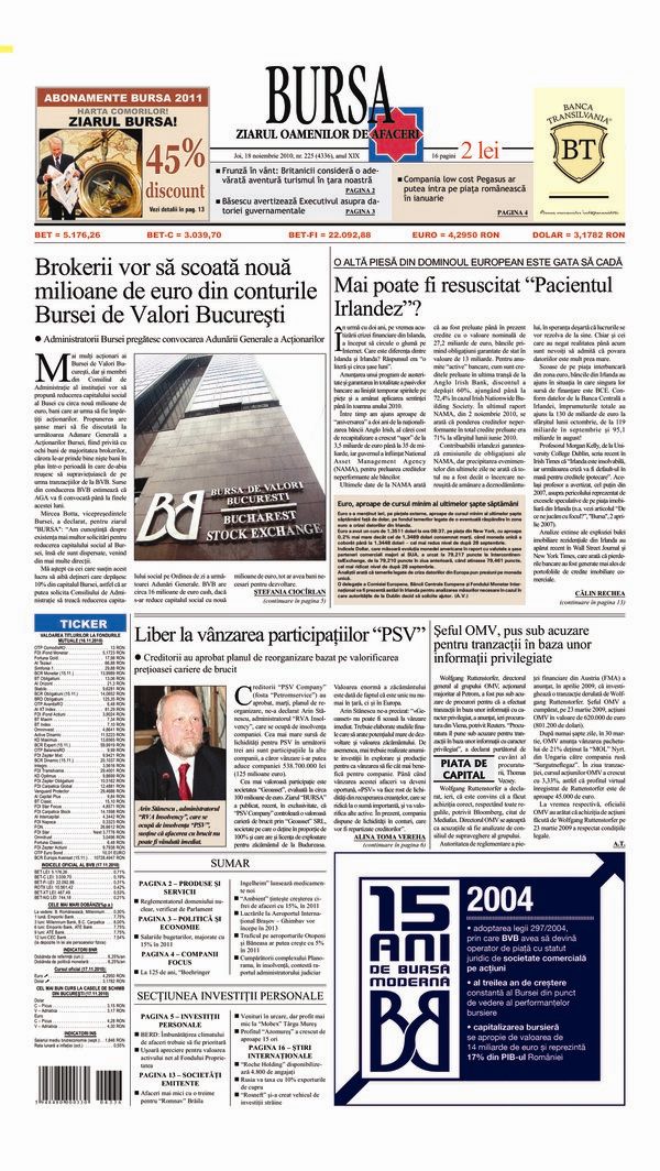 Ediţia din 01.05.2025