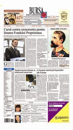 Prima pagină 30.11.2010