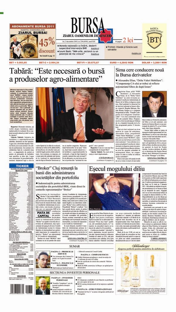 Ediţia din 02.12.2010