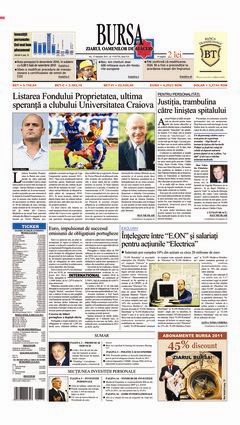 Prima pagină 13.01.2011