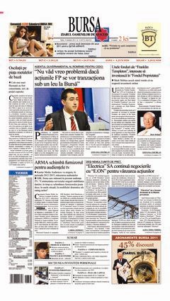 Prima pagină 18.01.2011