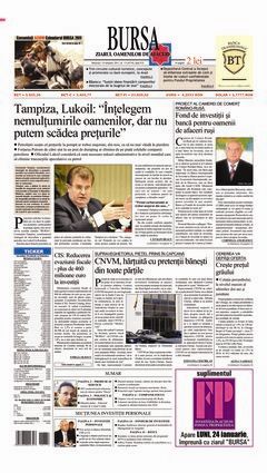 Prima pagină 19.01.2011
