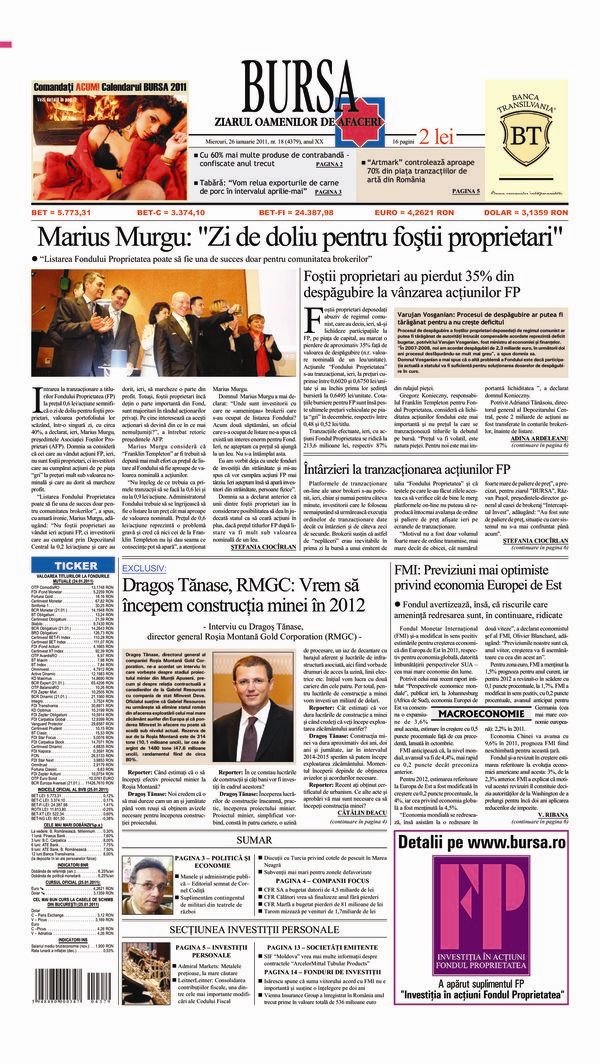 Ediţia din 01.05.2025