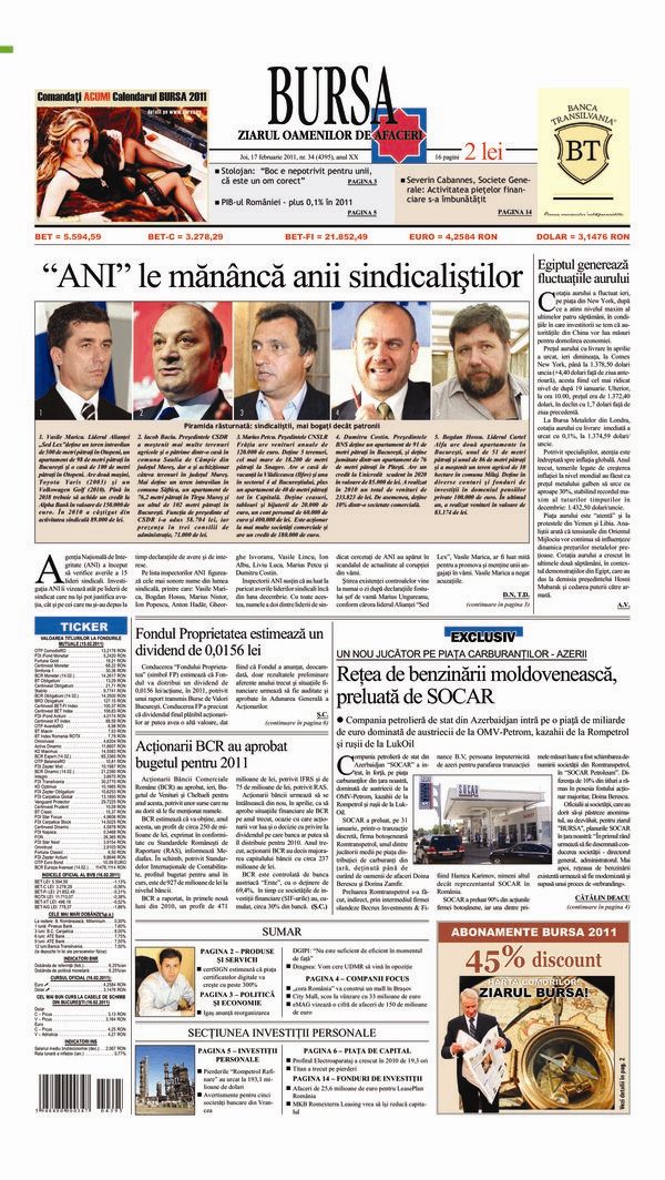 Ediţia din 17.02.2011