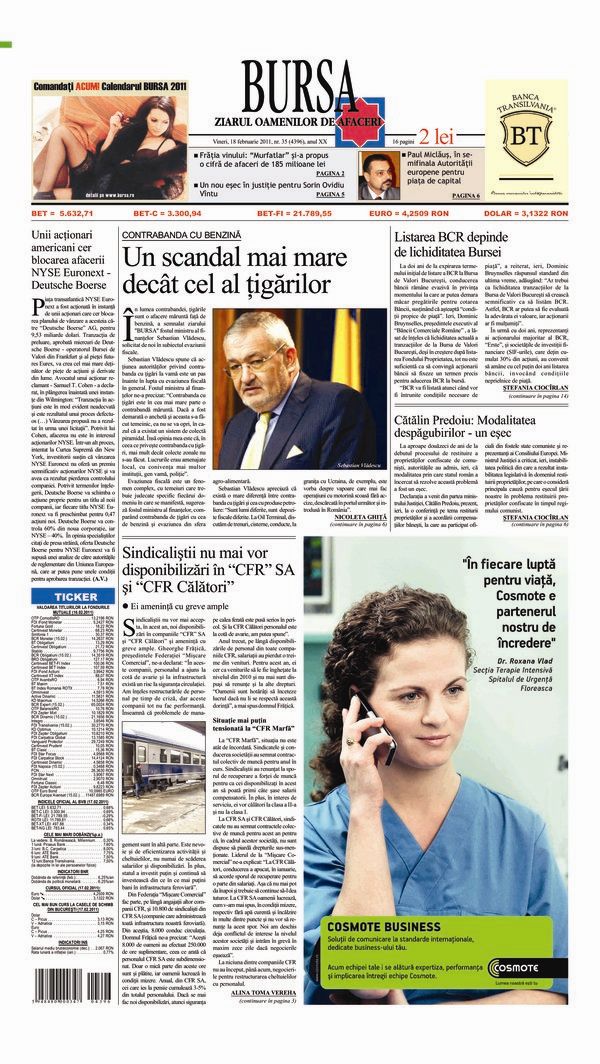 Ediţia din 17.07.2026