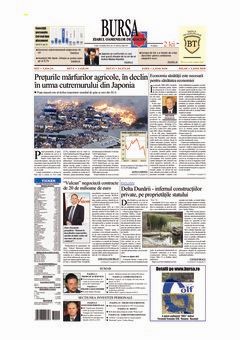 Prima pagină 14.03.2011