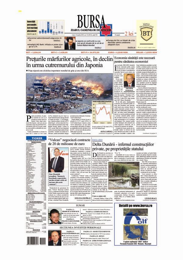 Ediţia din 14.03.2011