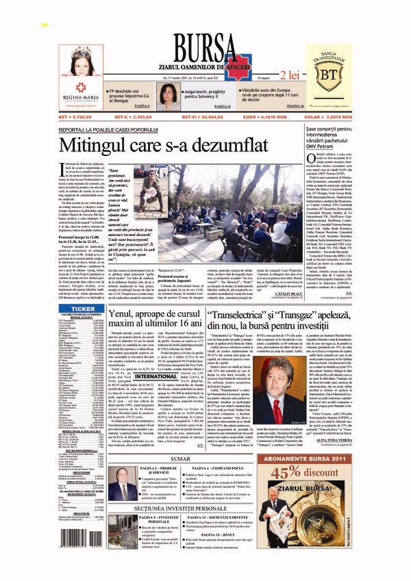 Ediţia din 01.05.2025