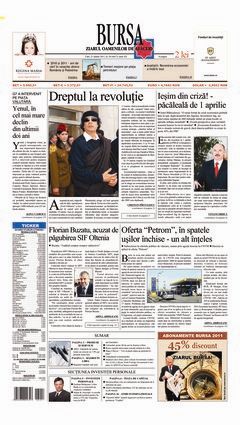 Prima pagină 21.03.2011