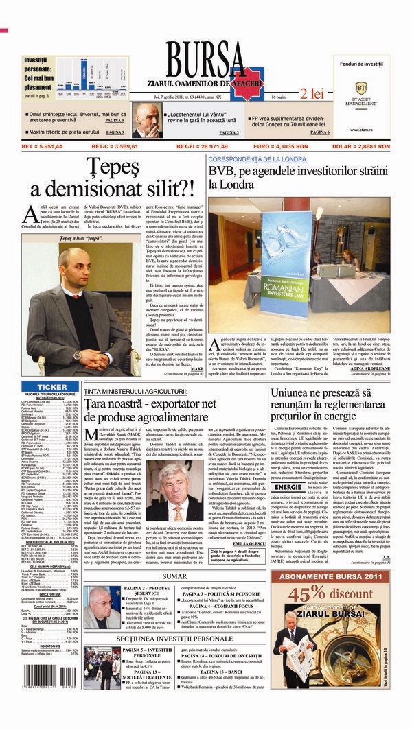 Ediţia din 01.05.2025