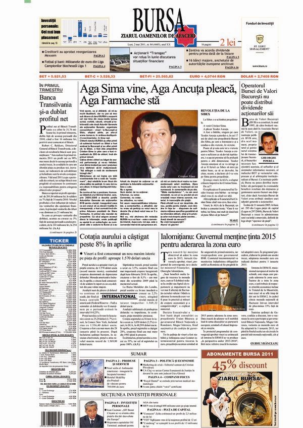 Ediţia din 01.05.2025